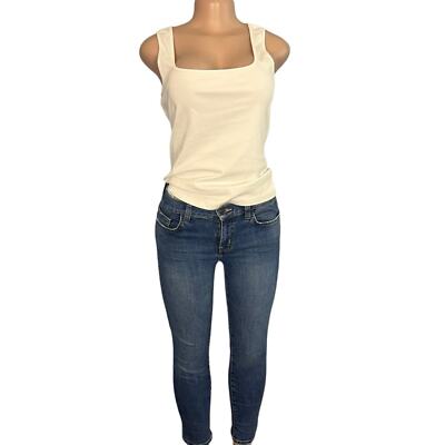 Current Elliot Womens Skinny Jeans Medium Wash Size 27 