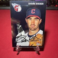 2023 Topps Chrome Platinum Anniversary Base #274 Shane Bieber Cleveland C525