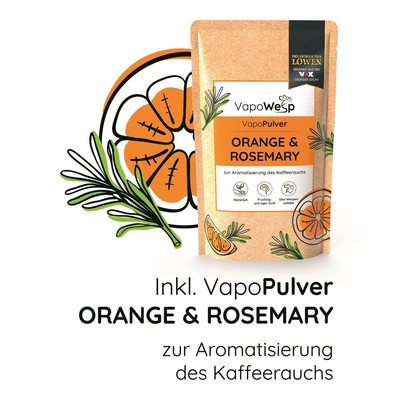 VapoWesp Pulver Apple & Mint (100g) | Aromatischer Duft Für Die Vapo