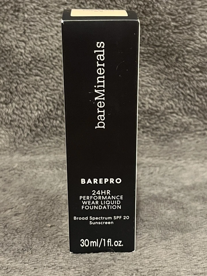 Bare Minerals BAREPRO 24 hr Performance Liquid Foundation PORCELAIN 0.5 - BNIB - Image 2 of 4