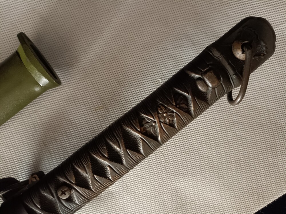 Military Japanese Army Nco.Sword Samurai Katana Saber Brass Handle