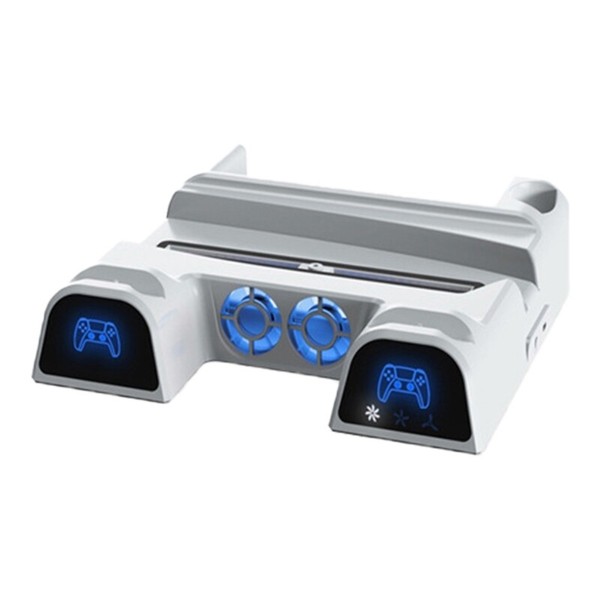 Controller Charger Stand Base For P5 Gamepad Charging Dock Station Built-In Fan-image