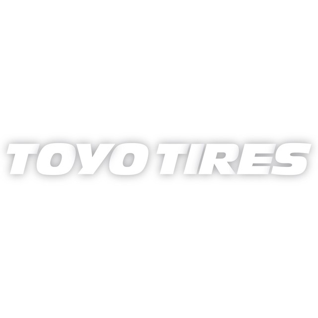 2x Toyo Tires Logo 3" Decal Sticker car truck window laptop wheel suv
