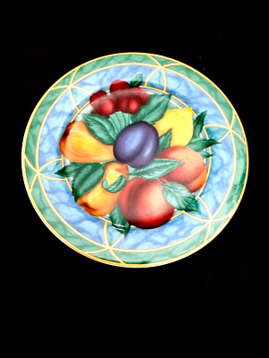 Victoria & Beale 7.75'' Porcelain Salad Plate '' Forbidden Fruit'' #9024.