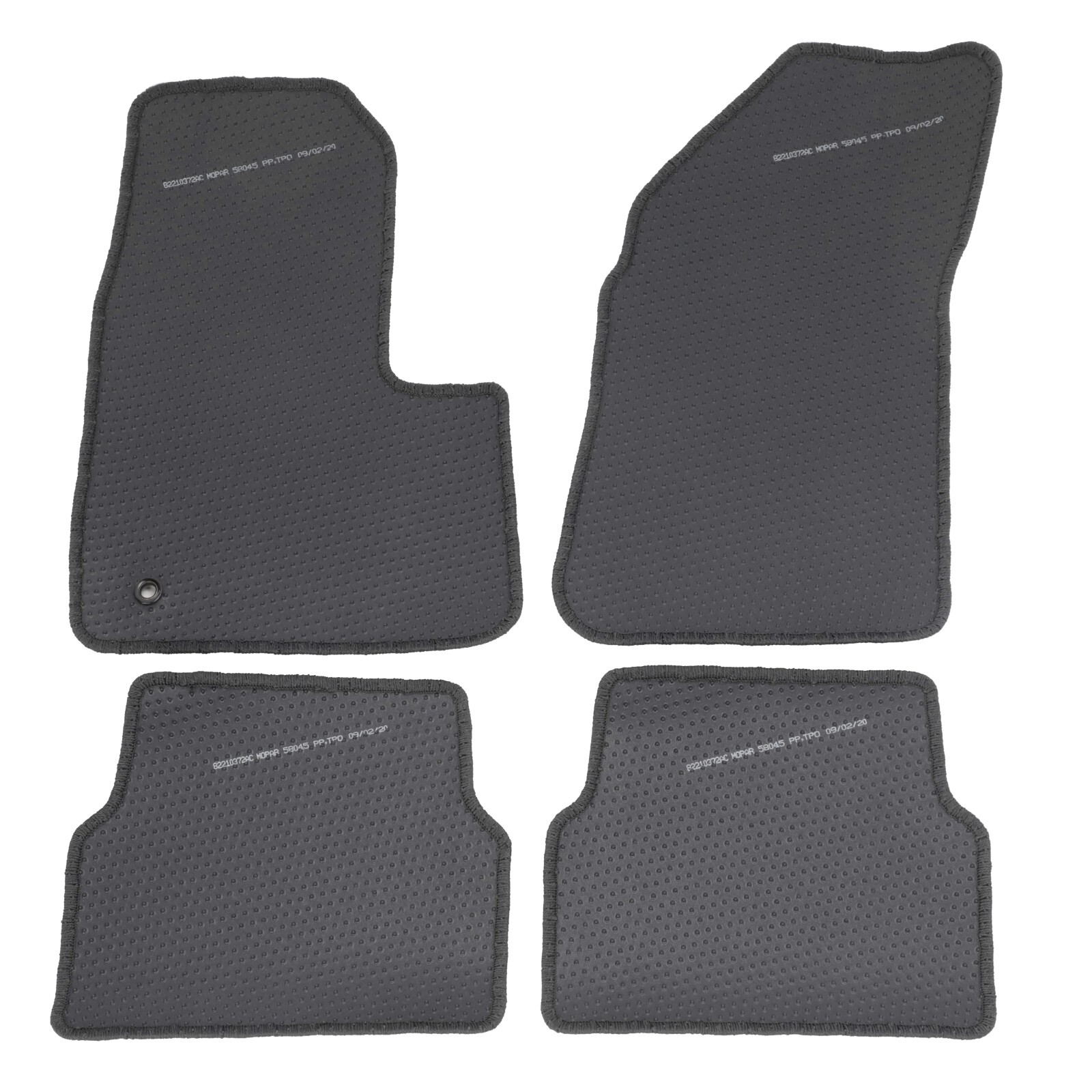 0811 DODGE AVENGER FLOOR MATS CARPET FRONT & REAR OEM NEW MOPAR