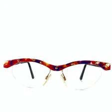 Akzentoptik Eyeglasses PD128 496 Tortoise Gold Half Rim Oval Frames 51[]16 140