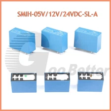 5V/ 12V/ 24V Mini Songle Relay 6 Pin Normally Open SMIH-05V/12V/24VDC-SL-A 14FH