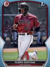 [DIGITAL] Topps Bunt - Ruben Santana - Bowman 23 S1 - Sky Blue Prospect Base