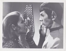 ENTERPRISE INCIDENT 1968 STAR TREK 7 x 9 publicity photo LEONARD NIMOY Mr. Spock