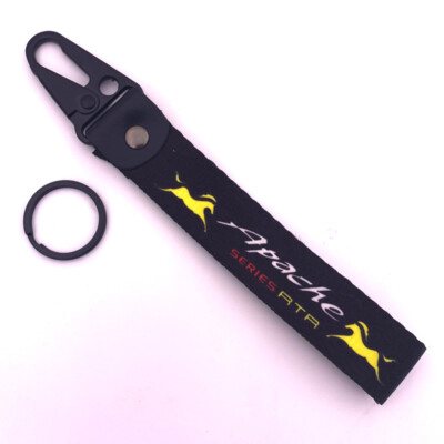 Motorcycle Keyring APACHE TVS ATA MotoGP Bike keychain wrist