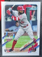 2021 Topps Opening Day Baseball #85 Jo Adell Base Rookie Card Los Angeles Angels