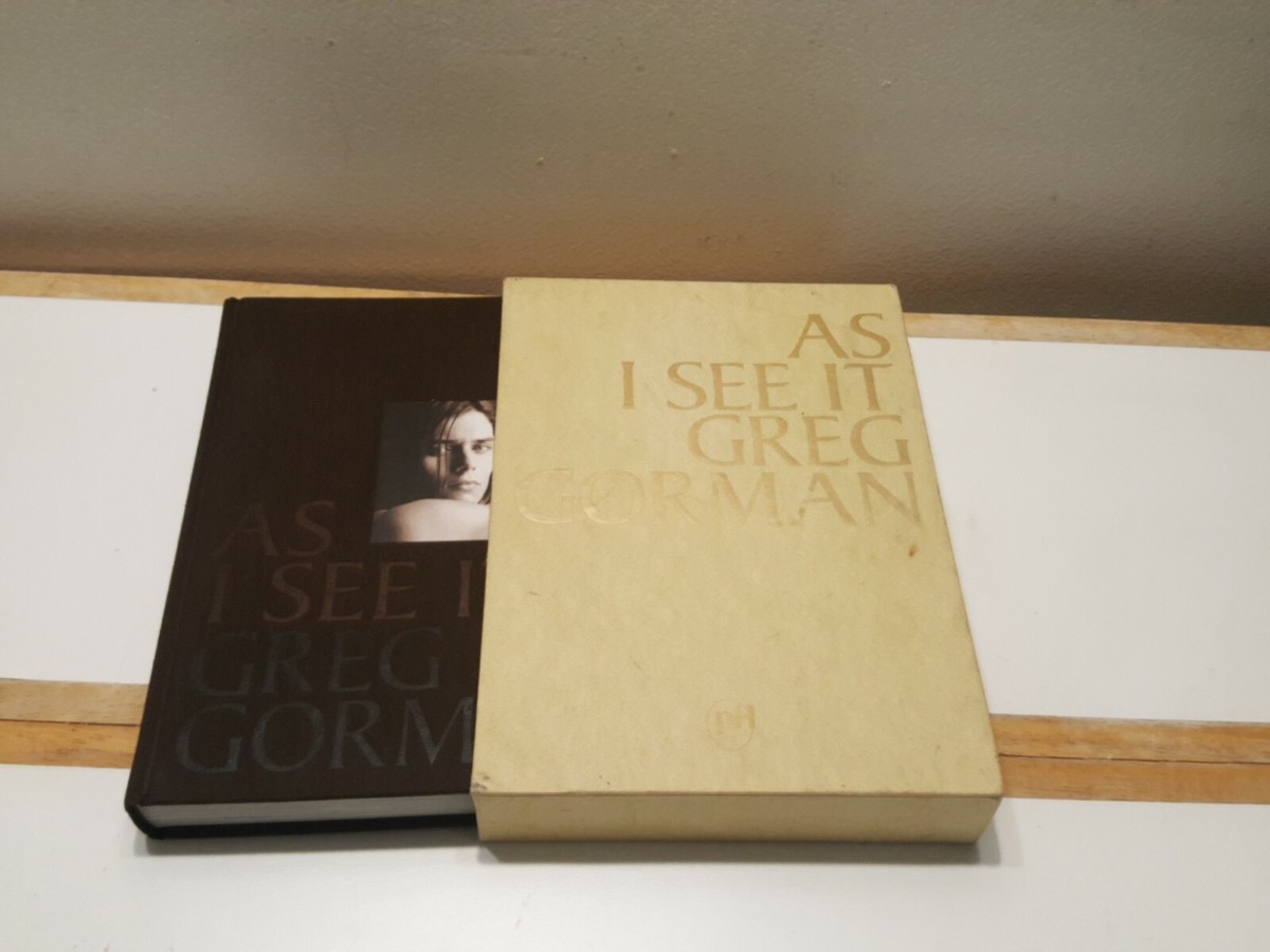 Greg Gorman 写真集 As I See It AS I SEE IT by Greg Gorman (2004-06-01): Greg Gorman: Amazon