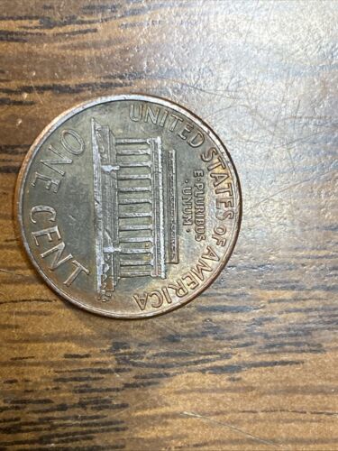 1990 Error No Copper Flashing on Lincoln Cent $38.00 Free Shipping. - Picture 6 of 8