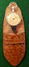 OPISOMETER Germany Compass with Leather Case Nautical Map Reading Antique
