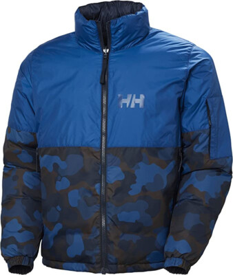 NEW Helly Hansen Men's Active Reversible Jacket size M   Fjord  MSRP $260