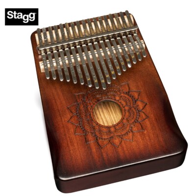 Stagg 17-Key Professional Mahogany Wood Kalimba KALI-PRO17-MA
