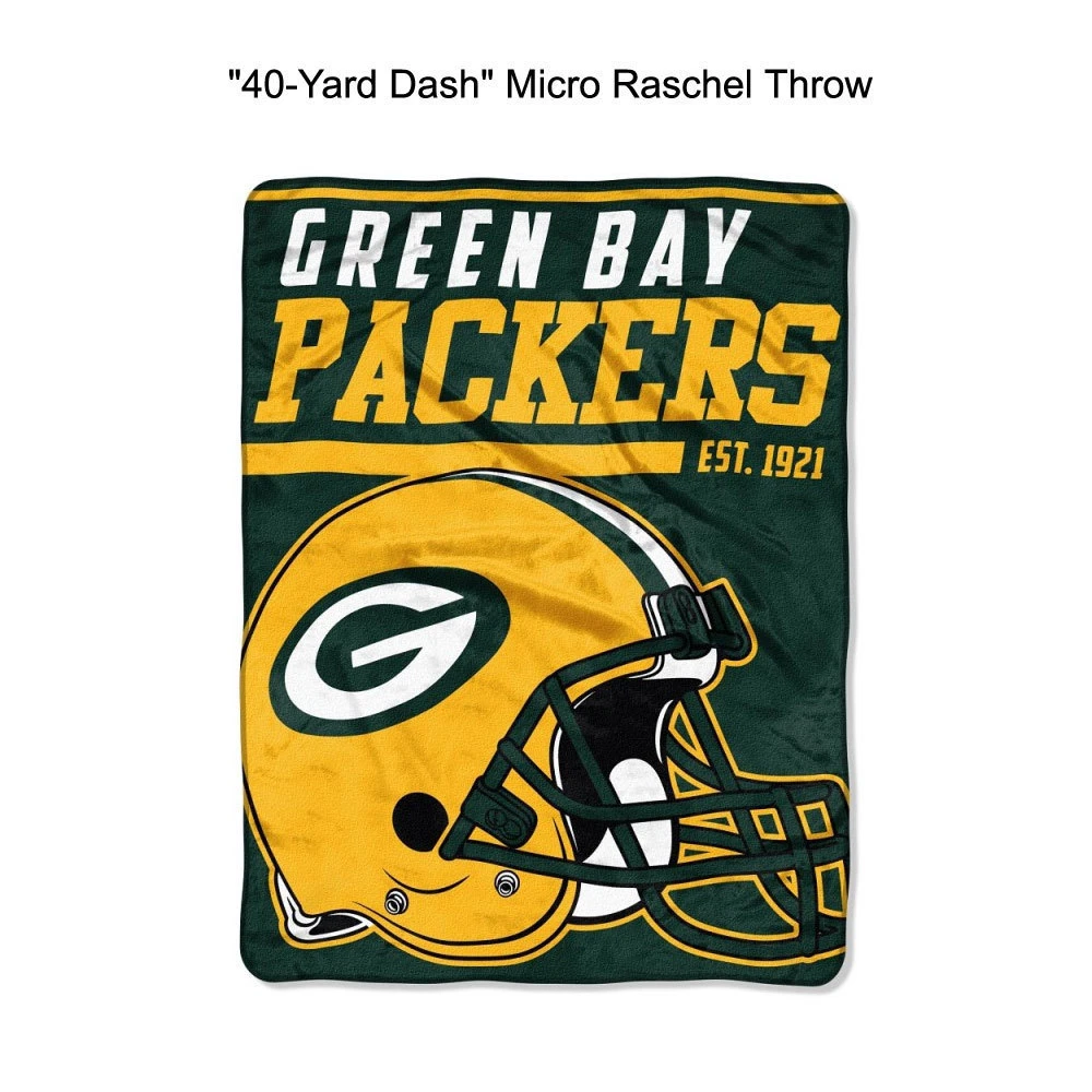 Pick Your Team Dash Micro Raschel Throw Blanket
