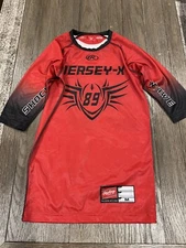 Mens Jock 7v7 Football New Jersey High School  Team Spandex Compression Shirt M