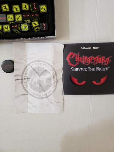 Chupacabra ~Survive the Night - SPOOKY Glow in Dark Dice Game by Haywire Group - Picture 3 of 6