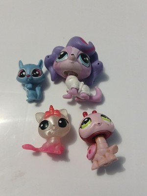 littlest pet shop lot Ladybug, Cocker Spaniel,  Squirrel, Cat