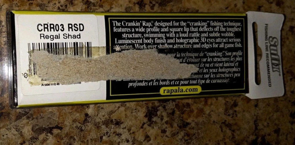 Rapala Crankin' Rap CRR-3 Purple - Image 3 of 4