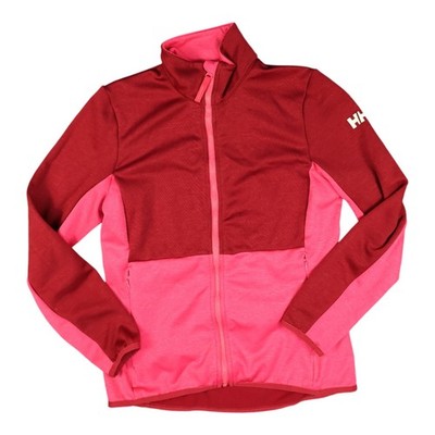 Helly Hansen Jumper womens MEDIUM pink Long Sleeve lightweight mock neck Size M