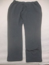 Adidas Size XL Womens Black Drawstring Soft Shell Activewear Logo Sweatpants 254