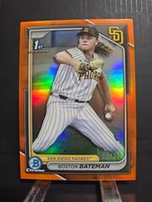 2024 Bowman Draft - Chrome Boston Bateman #BDC-34 Orange Refractor 25/25 1st Bow