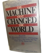 Machine That Changed the World BOOK The Massachuse by Womack James P. Hardcover