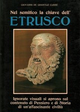 Nel semitico la chiave dell'Etrusco - Giovanni De Ghantuz Cubbe (s.e.) [[1983]]