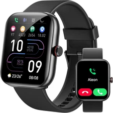 Smart Watch for Women Men, Smartwatch for iPhone & Android Bluetooth (Answer/Cal