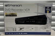 Emerson DVD Recorder VCR ZV427EM5 New Sealed VHS to DVD Transfer HDMI 1080p