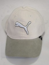 PUMA Evercat Mens Adjustable Corduroy Baseball Hat Cap Cream/Khaki ~NWT~