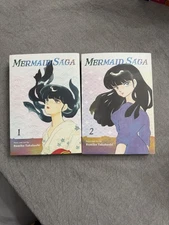 MERMAID SAGA COLLECTOR'S EDITION VOLUME 1 & 2 / VIZ MEDIA MANGA / TAKAHASHI NEW 
