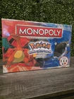 Monopoly Pokemon Kanto Edition Board Game with 6 Metal Tokens - New Sealed