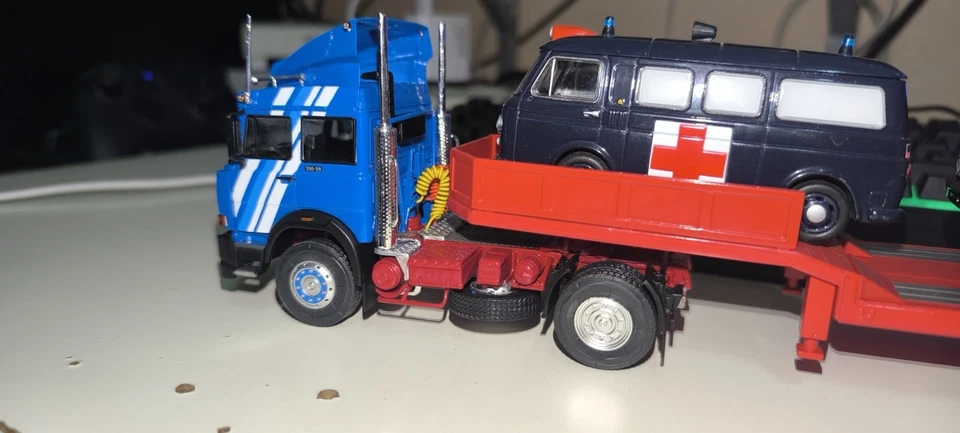 Camion Fiat Iveco 190-38 Autoarticolato Fiat 238 Om Titano 150 1/43 No Turbostar - Immagine 4 di 4