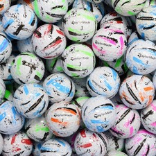 TaylorMade SpeedSoft Golf Balls Grade A Grade B Mixed White & Ink Lake Balls