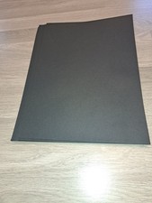 100gsm Black Paper - 100 Sheets A4 High Quality - A4 Black out Display