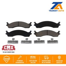 Front Ceramic Brake Pads For Ford Dodge E-350 Super Duty Ram 2500 F-250 E-250 HD