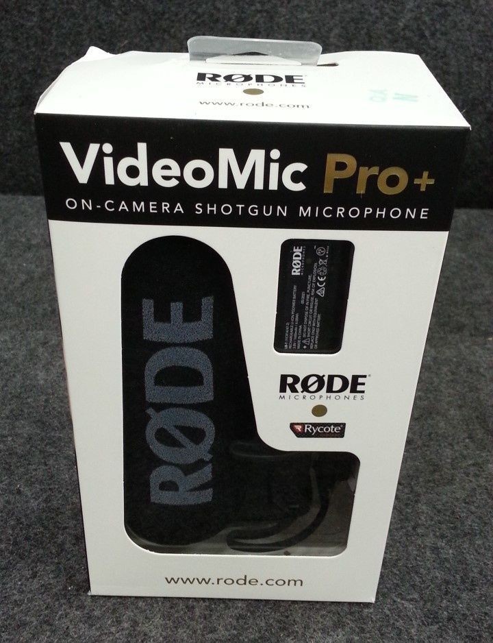 RODE VideoMic Pro+ On-Camera Shotgun Microphone