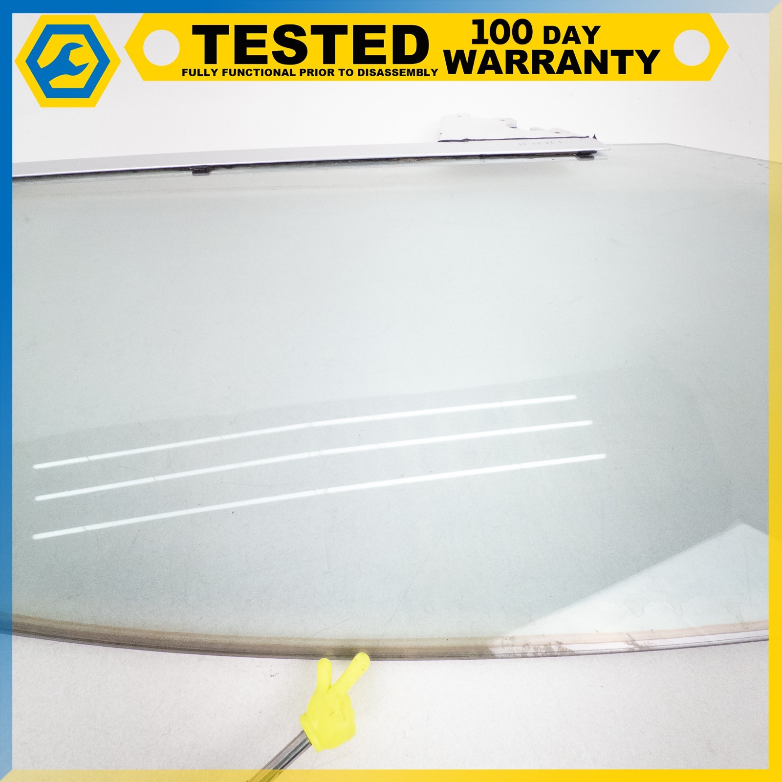 03-10 BENTLEY CONTINENTAL GT COUPE FRONT RIGHT PASSENGER DOOR WINDOW GLASS OEM