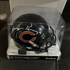 Fridge Perry Beckett  Authentication Autographed Bears  Football Mini Helmet