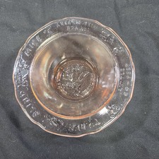 Vintage Indiana Glass Tiara Nursery Rhyme Mother Goose Bowl