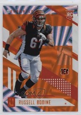 2017 Panini Unparalleled Orange 22/49 Russell Bodine #41 0c6