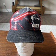 Star Wars Hat Snapback Baseball Cap Empire Darth Vader Trooper Youth Clean