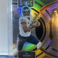 2023 Panini Select DJ Moore Prizm Premier Chicago Bears #159 Football