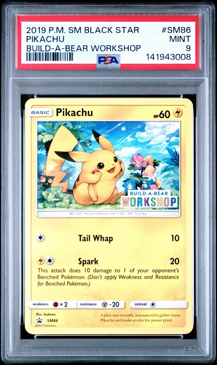 Pikachu Pokémon TCG Professional Sports Authenticator (PSA) Grade