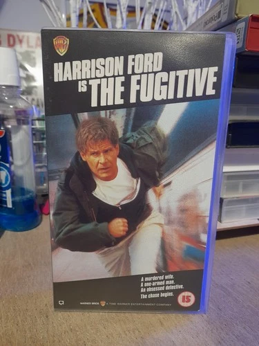 Vintage Vhs Video Tape 1993 The Fugitive Harrison Ford