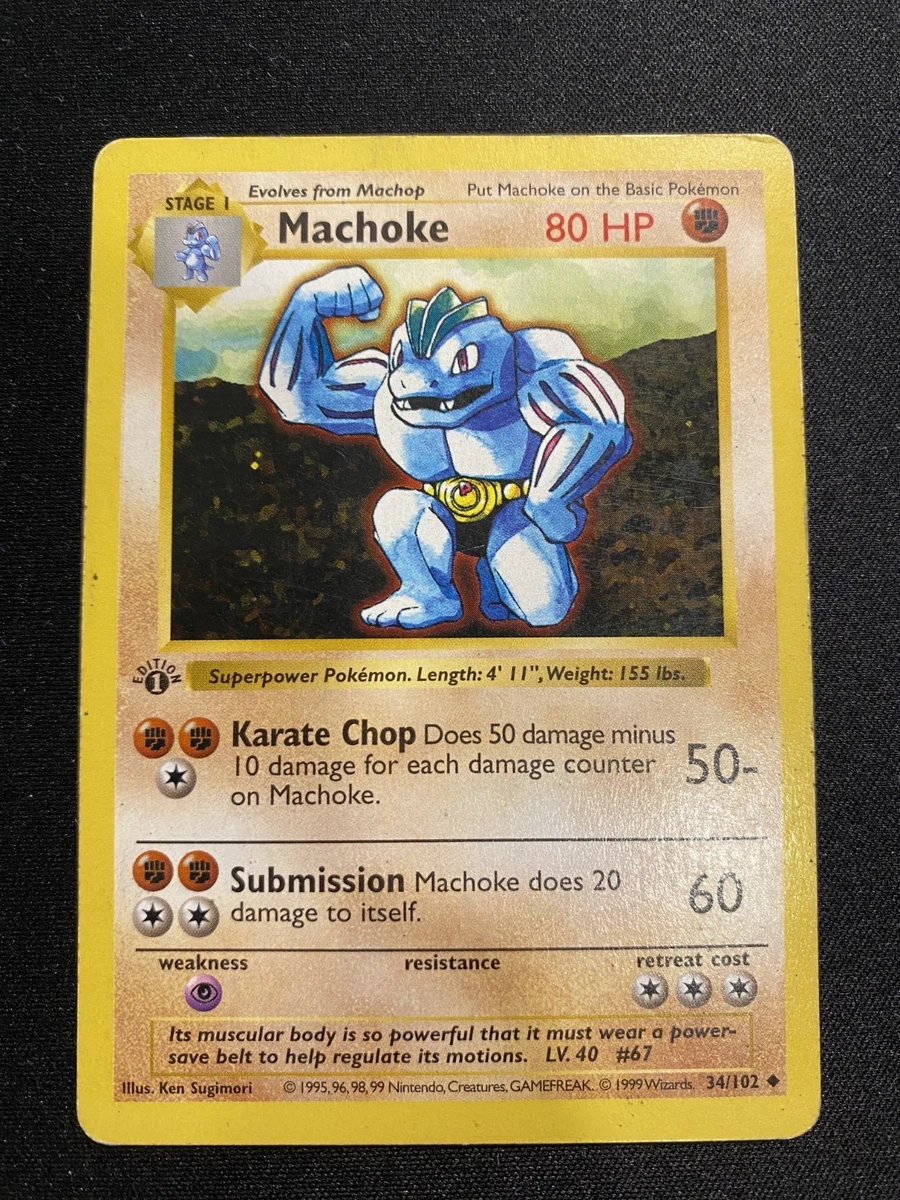 Machoke ゴーリキー shadowless PSA9 初期 初版 英語版 Machoke