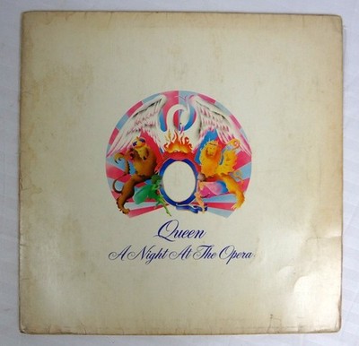 EMI Queen - A Night at the Opera 1985 Rock Vinyl Record LP Brazil 31C 064 97176D